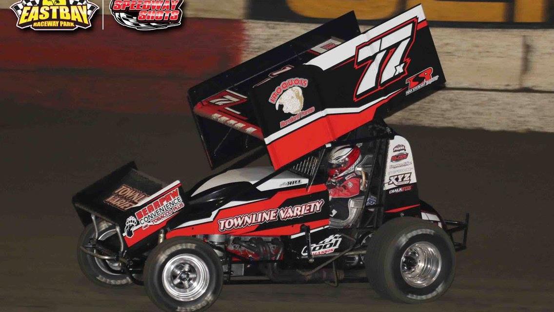 Hill Races a 410 Sprint Car With World of Outlaws for Only the Second Time
