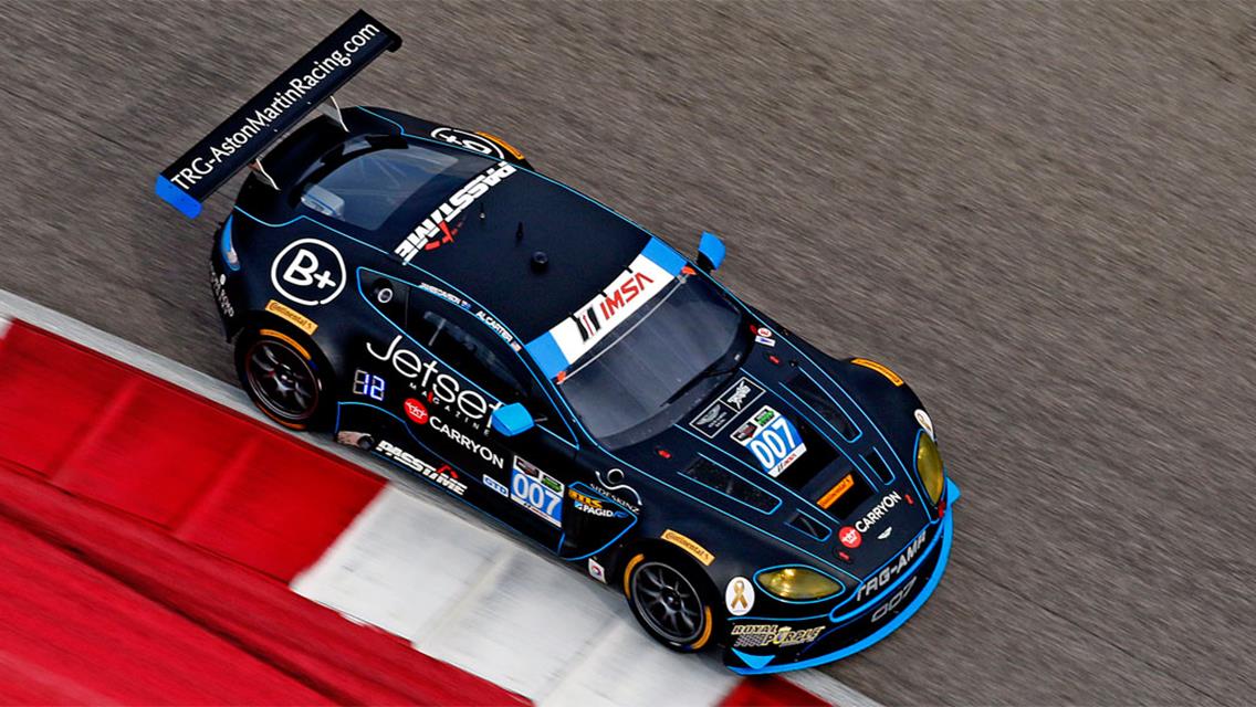 POLE AT COTA! TRG-AMR MAKES IT THREE IN A ROW, V12 VANTAGE GT3 PROVES ITS FORTITUDE YET AGAIN