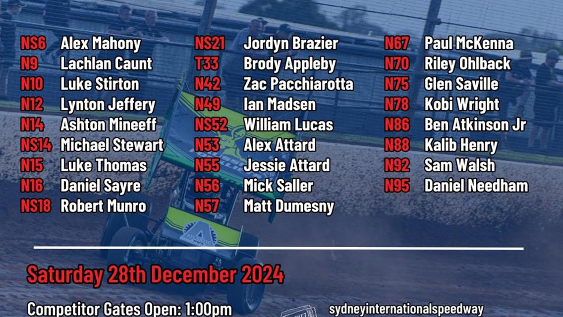 Summer of Speed Night 2 - Nominations