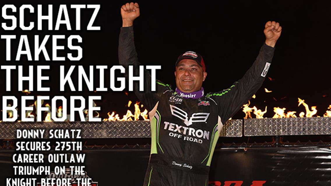 Donny Schatz Wins Knight Before Kings Royal at Eldora Speedway