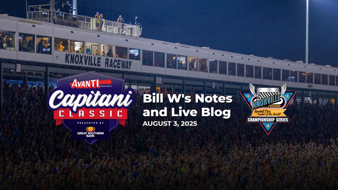 Bill W&#39;s Notes for 8/3