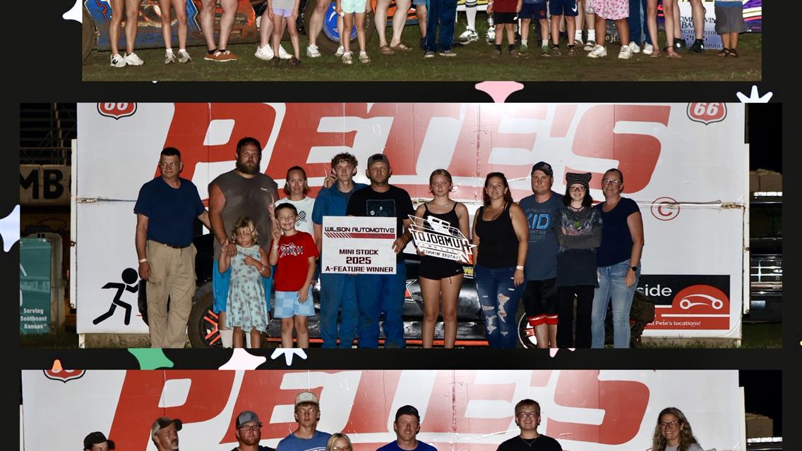 Rain-Racing-Fireworks-Racing Again!! Results from 7/18/2025