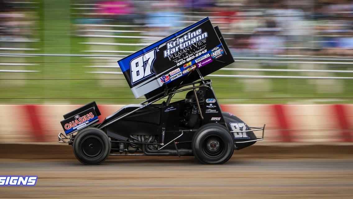 Hartmann posts career-best IRA showing at Wilmot Raceway