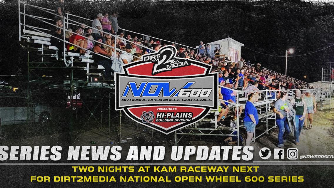 Two Nights At KAM Raceway Next For Dirt2Media National Open Wheel 600 Series