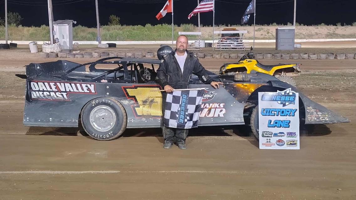 Bill Taylor Wins at The Dirt Track at Genesee .