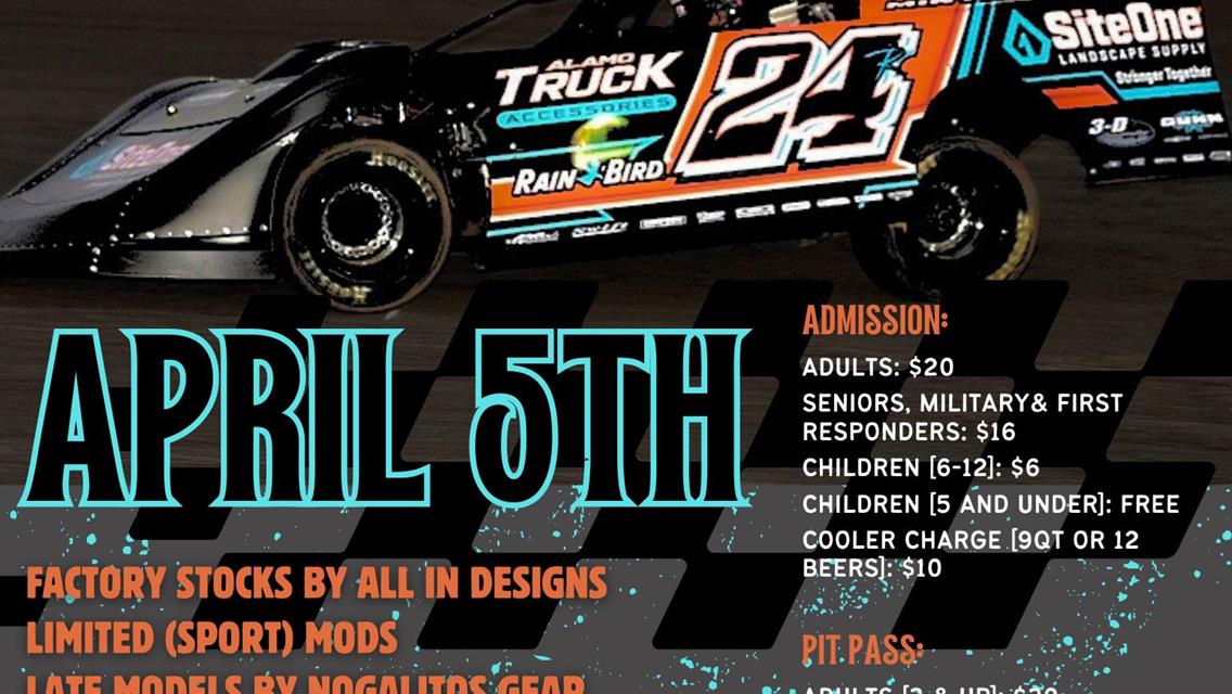 Saturday, April 5th is Meet &amp; Greet Night at the Races!