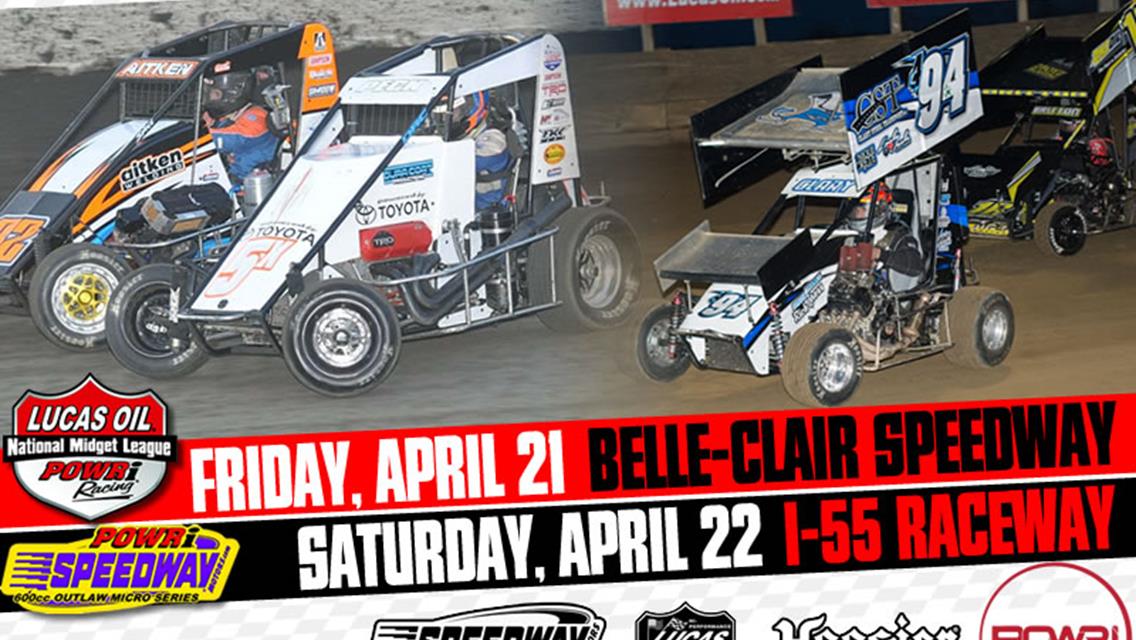 National Midgets and Micros Eye Belle-Clair, Spring Classic at I-55