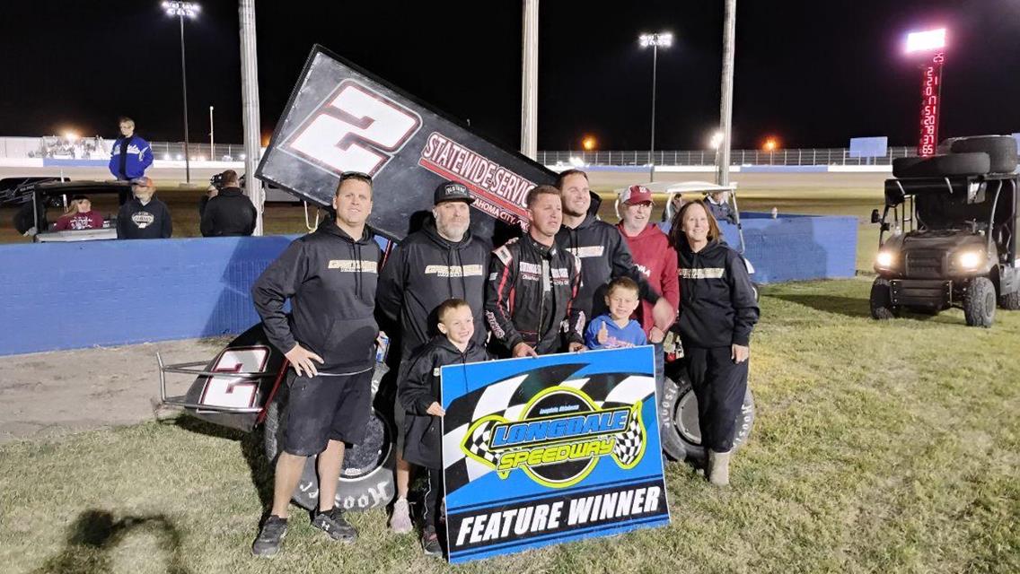 TWO TIME: Whit Gastineau Scores Second Win with the Rebels at Longdale Speedway