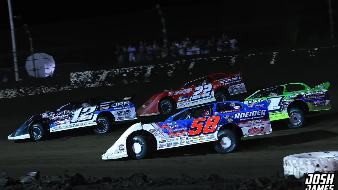 Fairbury Speedway (Fairbury, IL) – World of Outlaws Real American Beer Late Model Series – Prairie Dirt Classic – July 25th-26th, 2025. (Josh James Artwork)