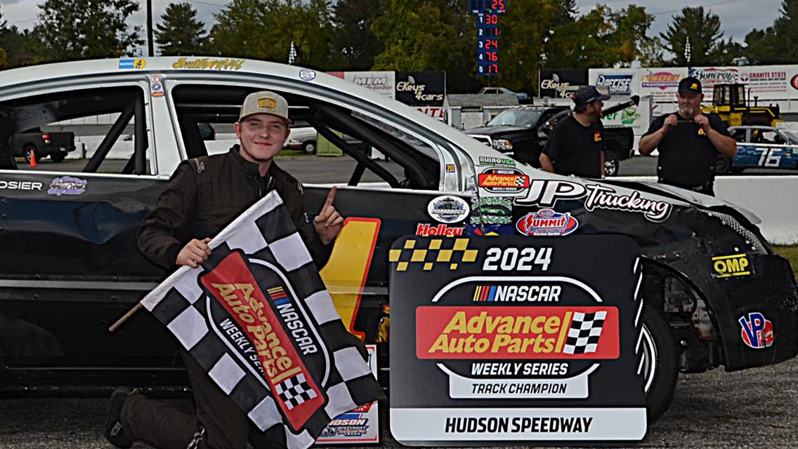 Tyler Leary Captures Sportsman Modified Championship and NASCAR NH State Division 1 Championship