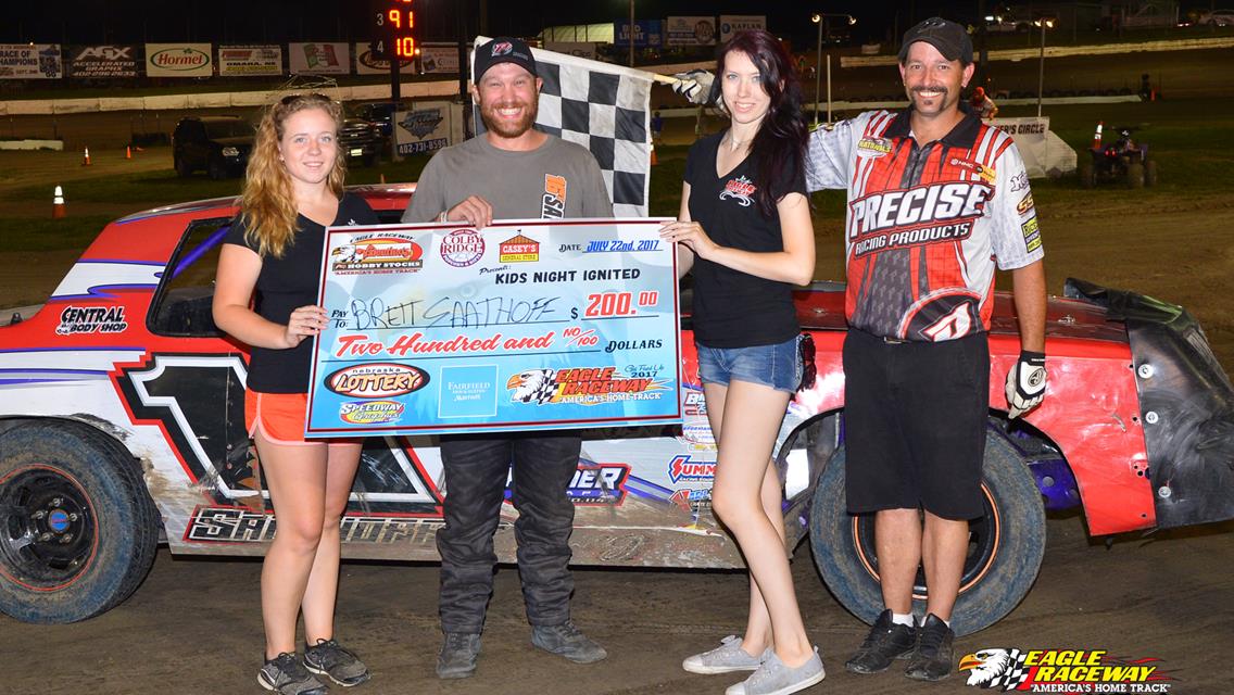 Harker, Saathoff, Roth, Richards &amp; Lovegrove win at Kid&#39;s Night Ignited