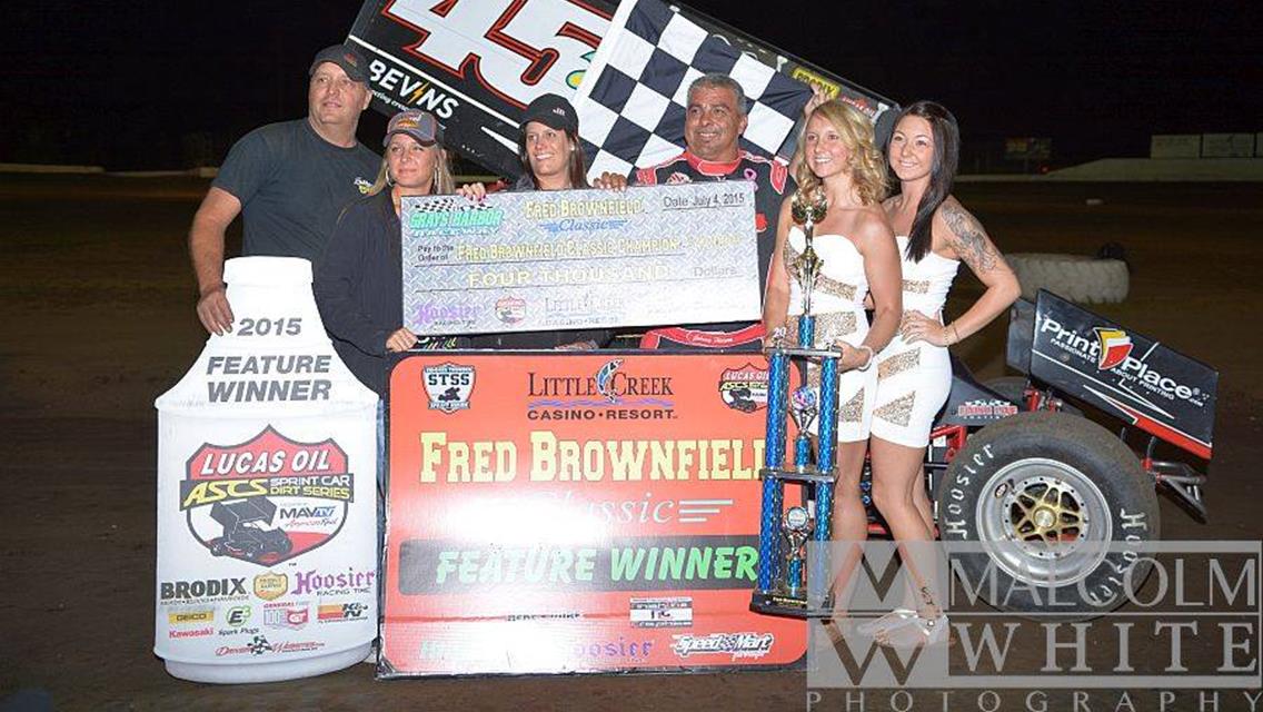 Hollywood Shines! Johnny Herrera Triumphs at the Brownfield Classic