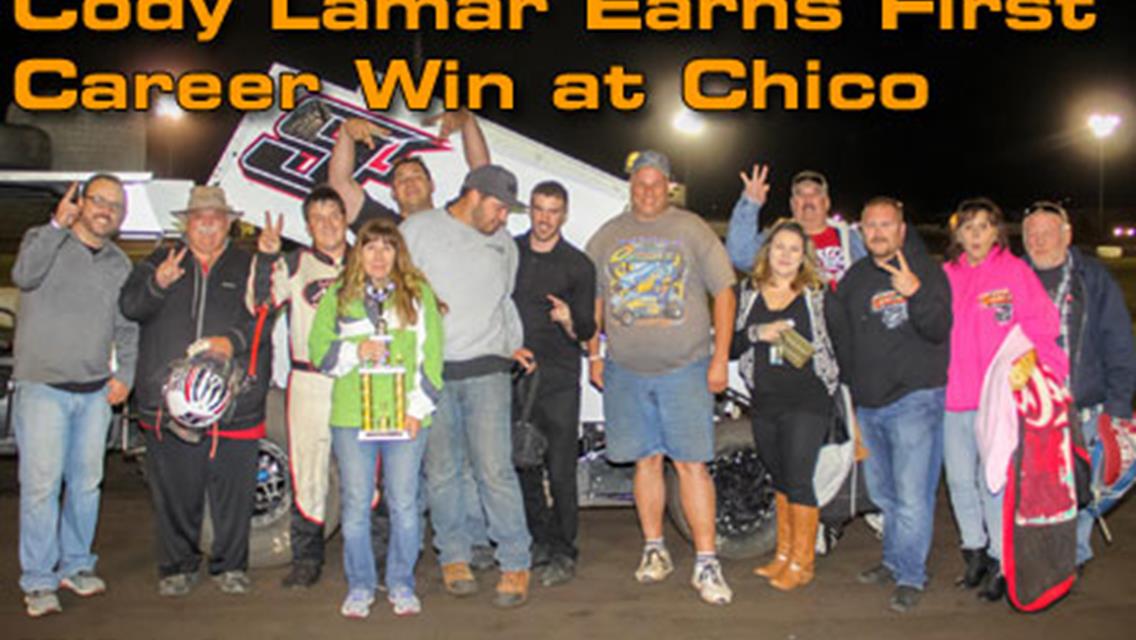 Cody Lamar Earns First Career Win at Chico