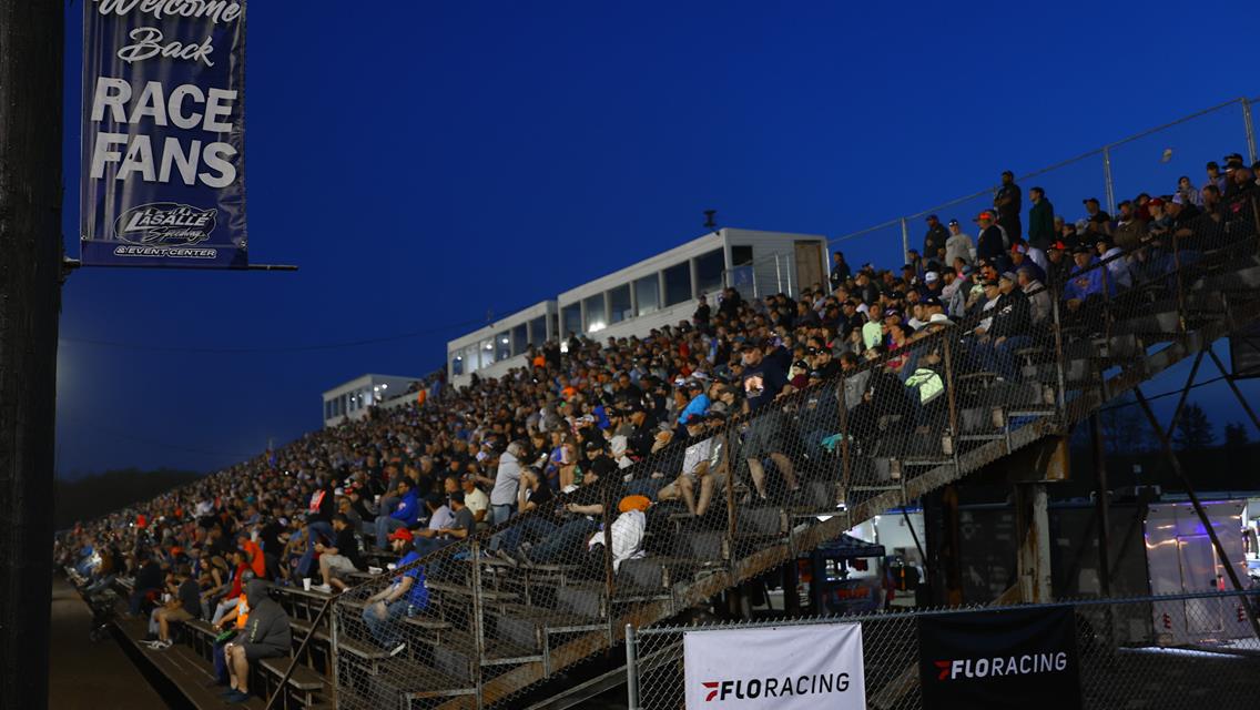 Bobby Pierce Wins FloRacing Night in America Opener at La Salle Speedway