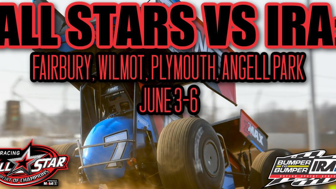 All Stars and IRA headline action in Illinois and Wisconsin on June 3-6