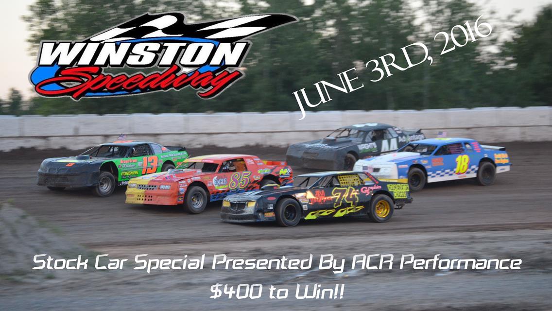 $400 to Win Stock Car Special Presented by ACR Performance