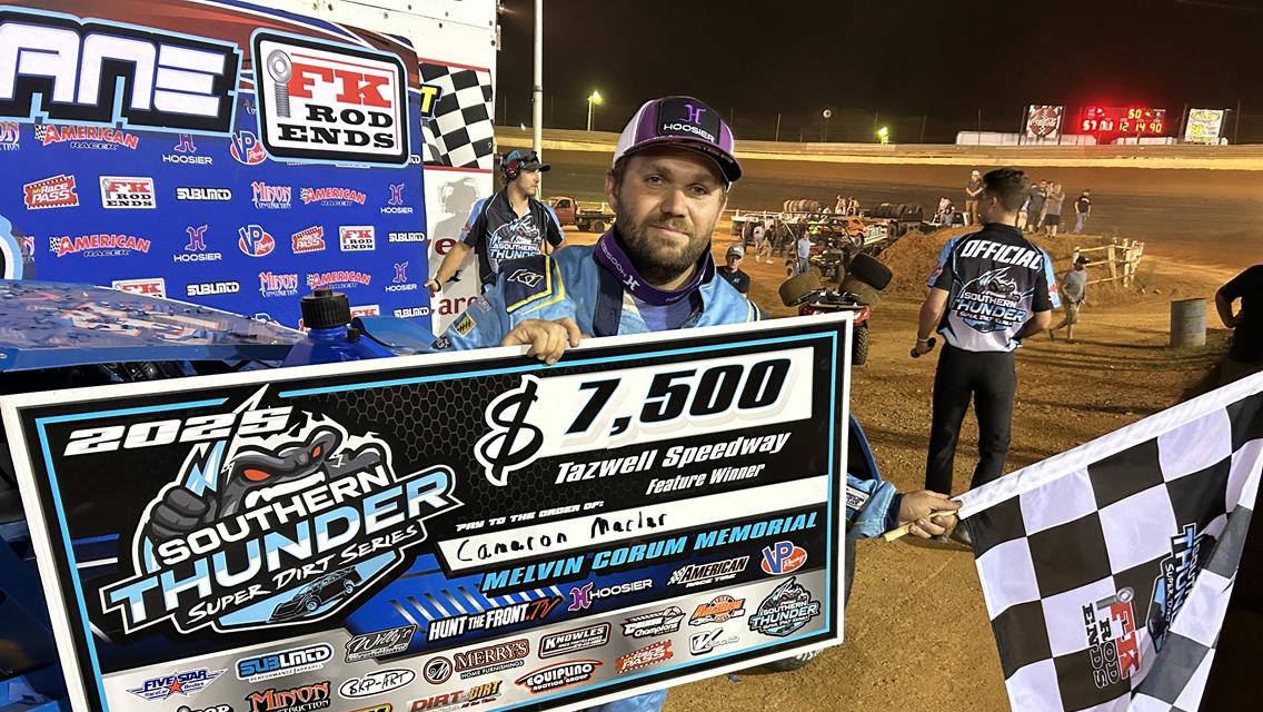 Camaron Marlar grabs $7,500 in Melvin Corum Memorial at Tazewell