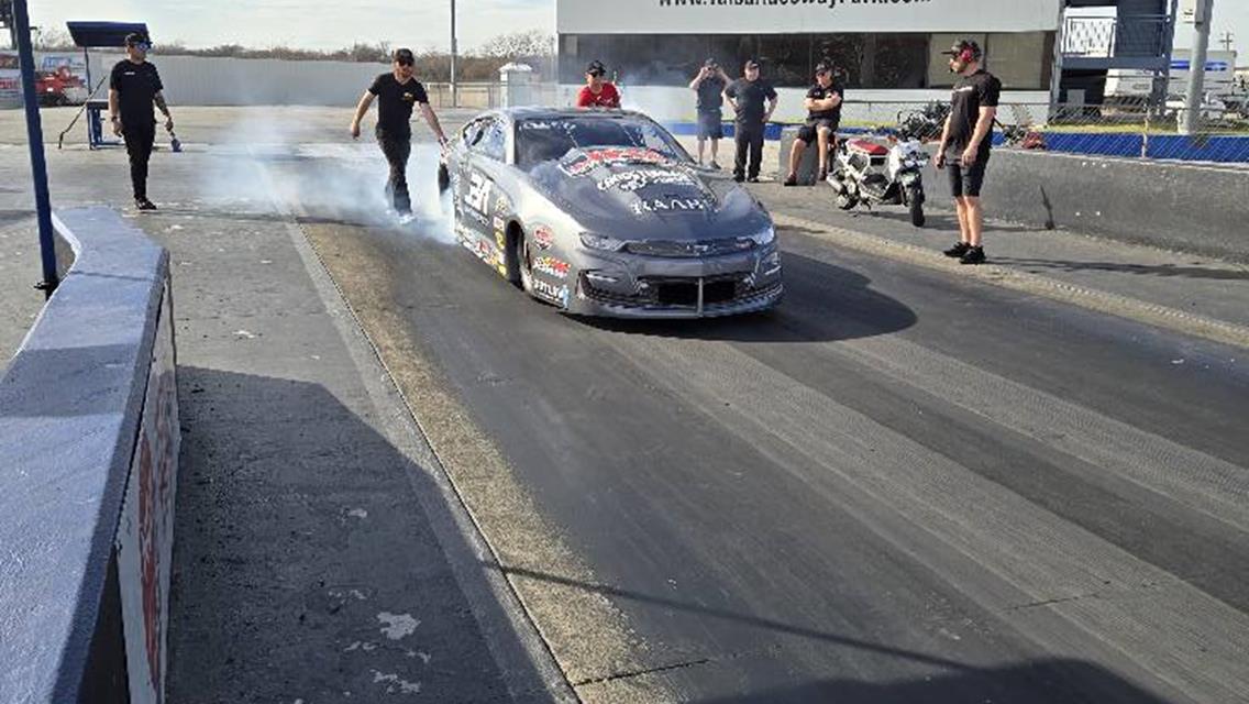 World Champion Erica Enders and Elite Motorsports Testing at TRP!