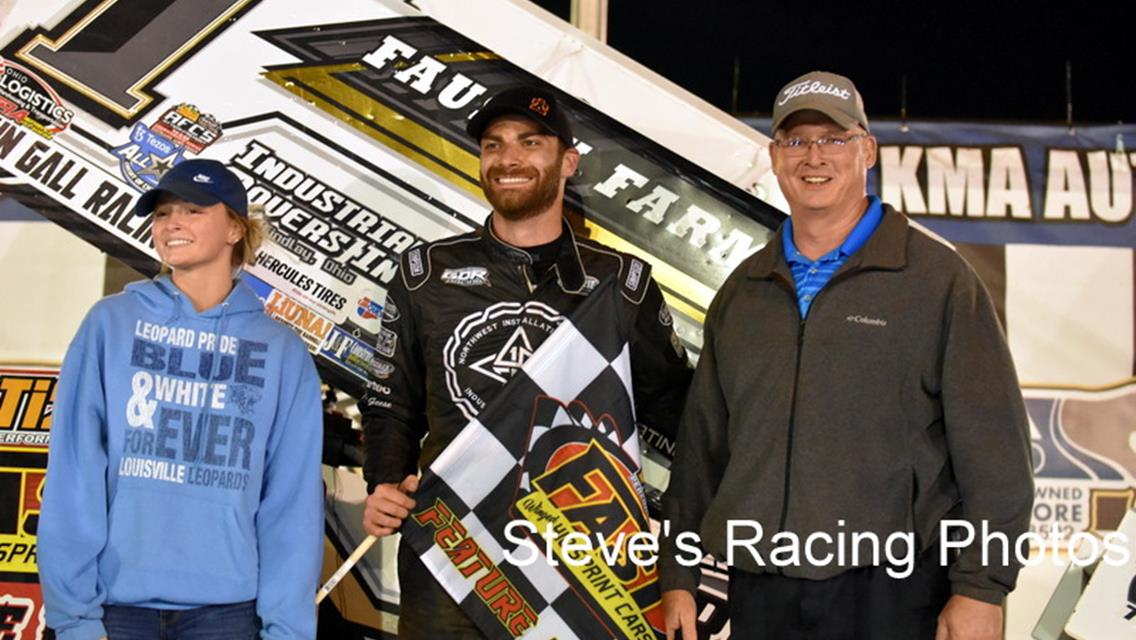 Nate Dussel, Chris Carpenter and Kyle Bond Conquer Ohio Valley Speedway