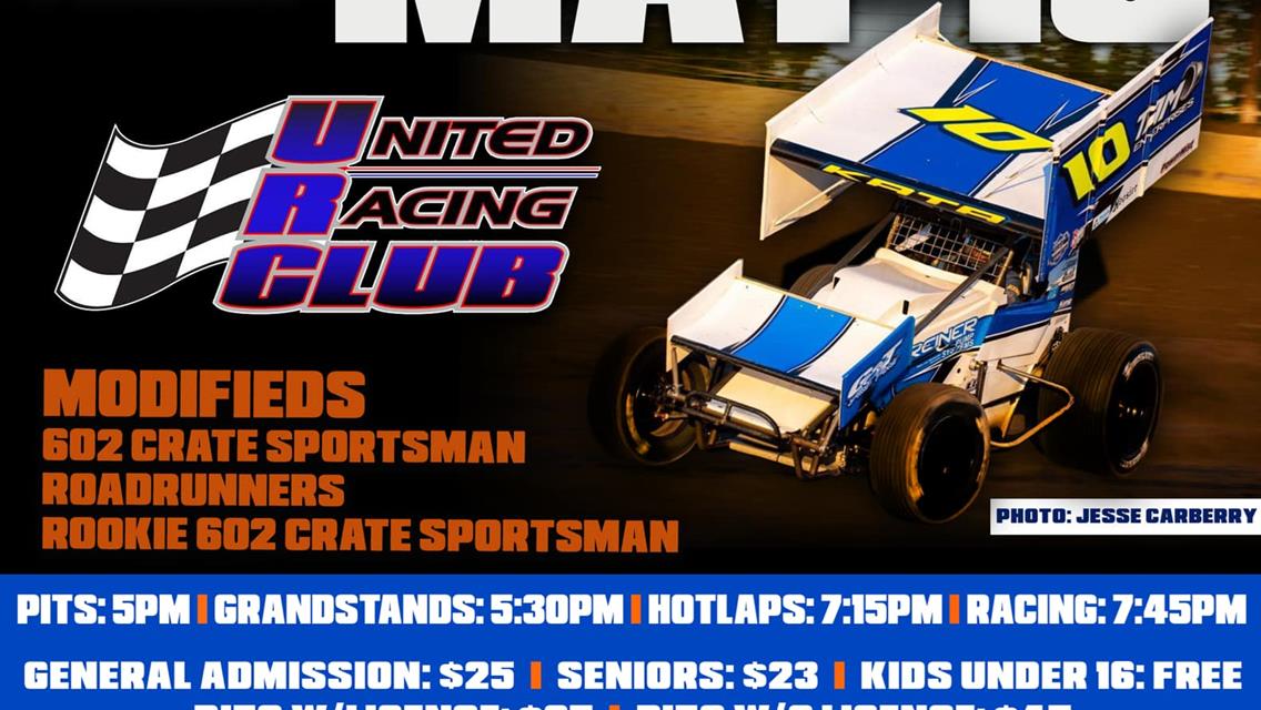 URC Heads to the 3/8th Mile Big Diamond Speedway