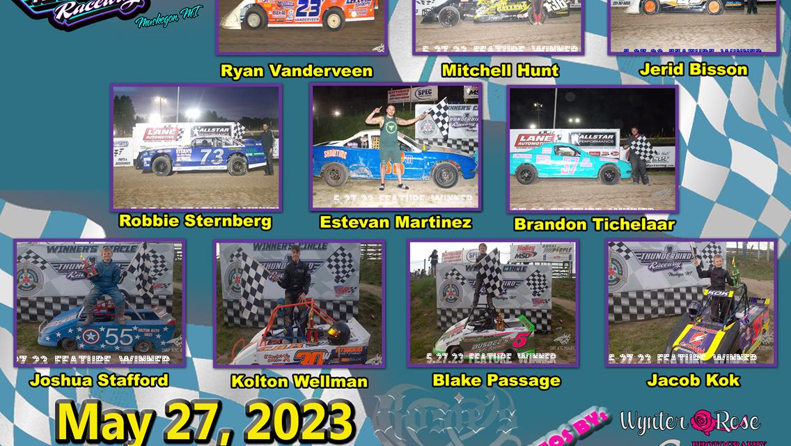 Congratulations to our Feature Winners for May 27, 2023