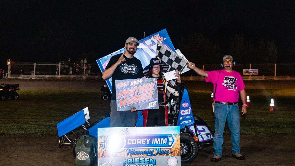 Gropp, Soares, and Heflin Garner Corey Imm Memorial Victories at Washington Speedway!