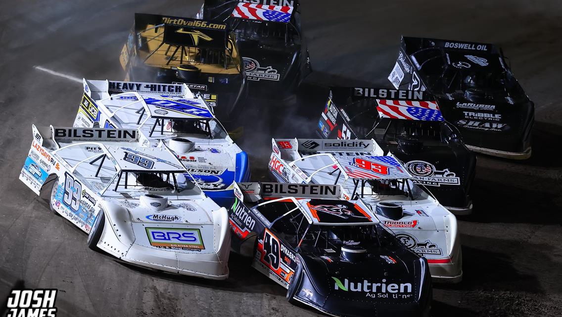 Volusia Speedway Park (De Leon Springs, FL) – World of Outlaw Late Model Series – DIRTcar Nationals – February 10th-15th, 2025. (Josh James Artwork)