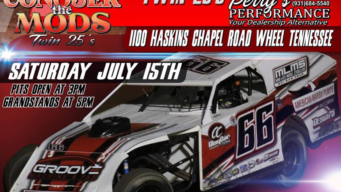 Racing is back in action THIS SATURDAY July 15th