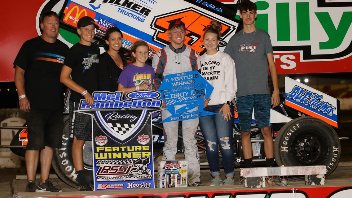 Kyler Johnson Claims First-Career Sprint Win with URSS!