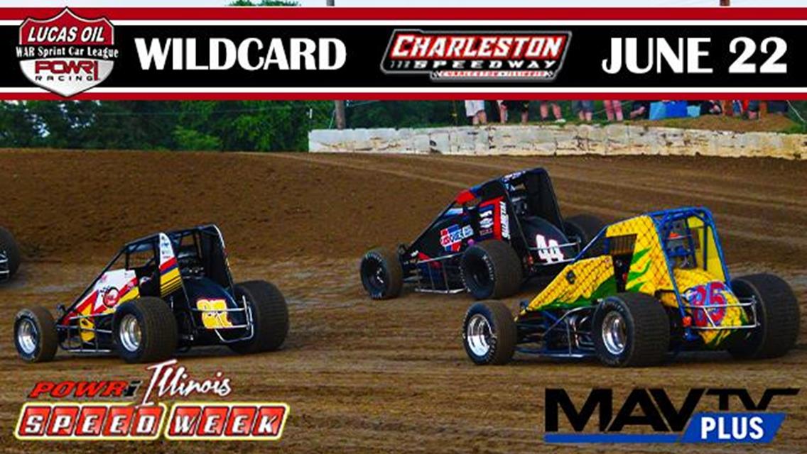 POWRi WAR Wildcard Renewed at Charleston Speedway on June 22