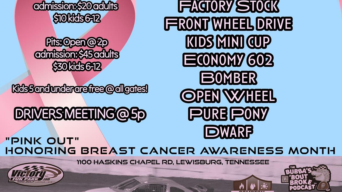 &quot;Pink Out&quot; night at DRRP honoring Breast Cancer Awareness Month