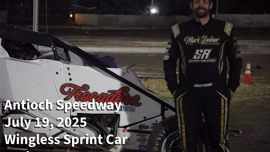 Thomson, Young, Shrader, Machado, Mentch, Brown Score Antioch Speedway Wins