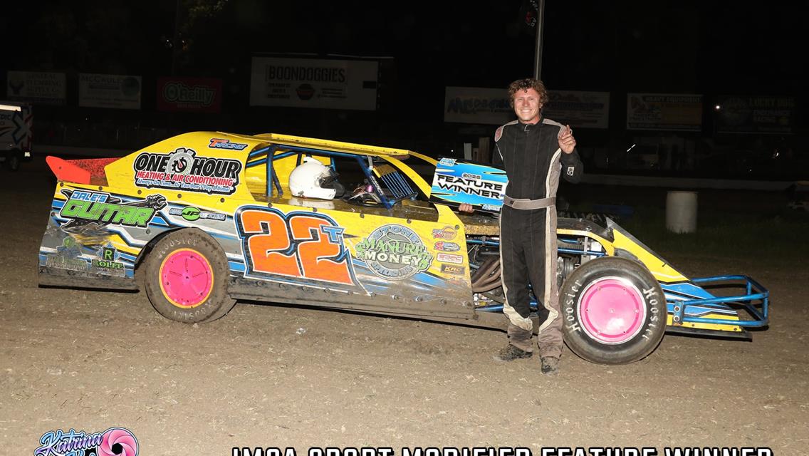Hogge Scores 70th IMCA Modified Main Event Win At Antioch Speedway