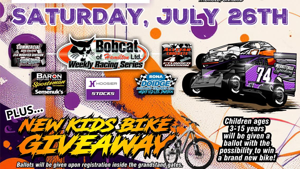 T-Shirt and Bike Giveaway This Coming Saturday Night