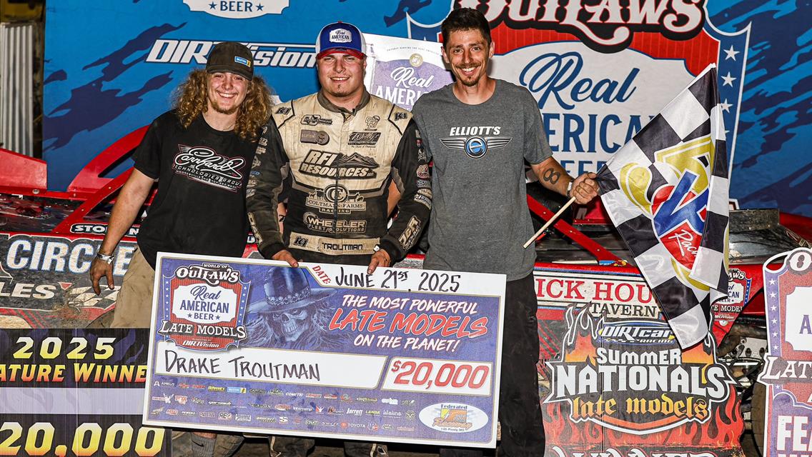 I-55 Federated Raceway Park (Pevely, MO) – World of Outlaw Late Model Series/DIRTcar Summer Nationals Hell Tour – Firecracker Faceoff – June 20th-21st, 2025. (Tyler Carr Photo)