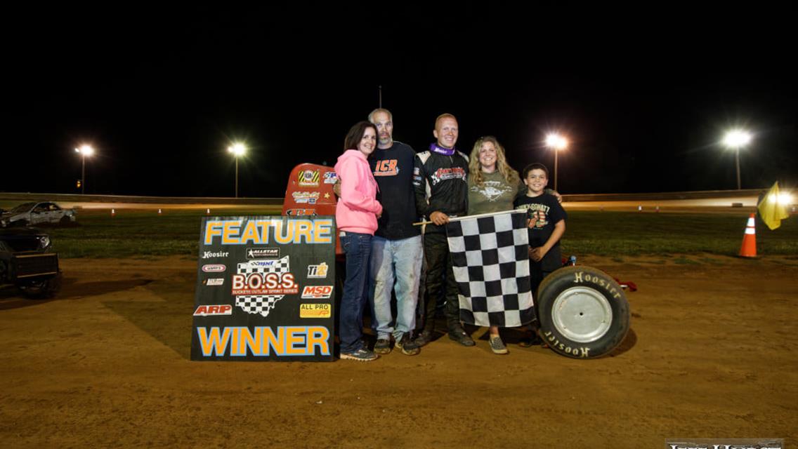 Carpenter Show at Ohio Valley Speedway; Isaac Chapple Picks Up Win in BOSS Sprints