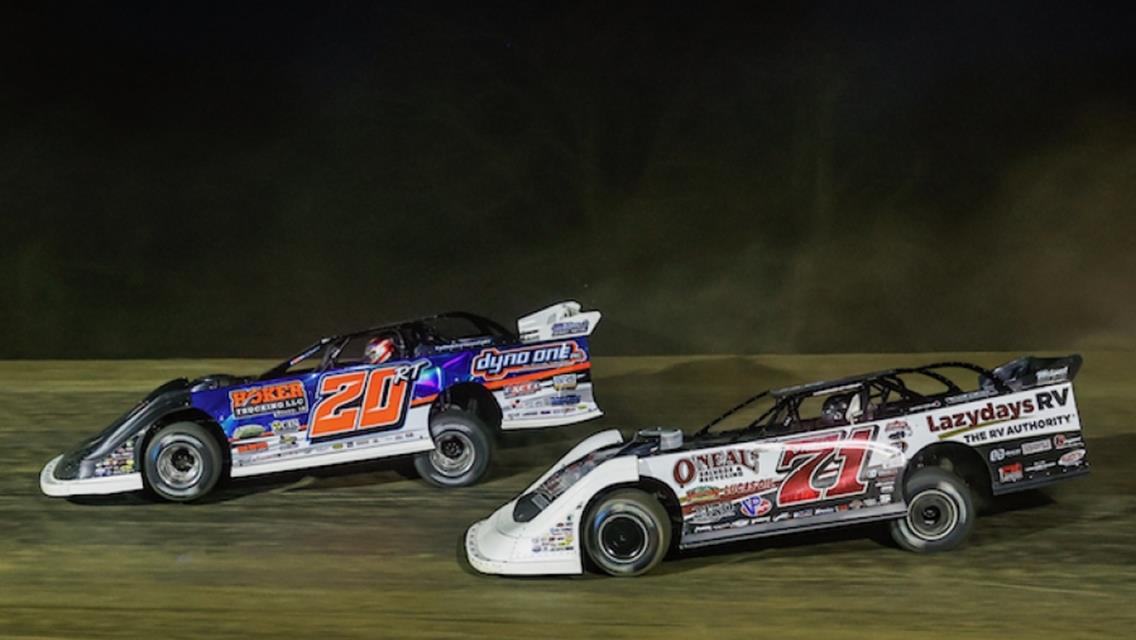 Atomic Speedway (Chillicothe, OH) – Lucas Oil Late Model Dirt Series – Buckeye Spring 50 – March 20th, 2022. (Tyler Carr photo)