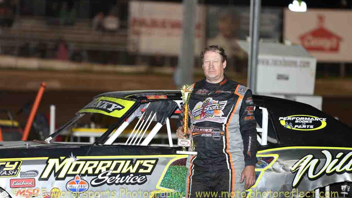 Laney and Avila take Anniversary checkers at Boone Speedway.