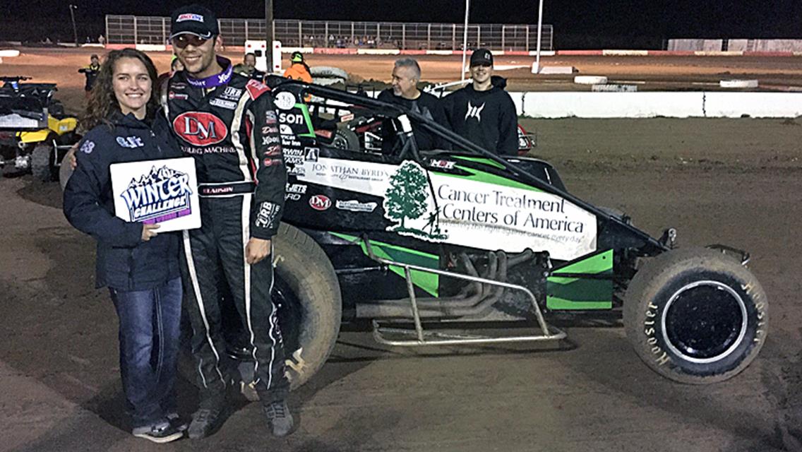 Clauson Makes it Two-for-Two at Winter Challenge - Win Number 3 on Circular Insanity Tour