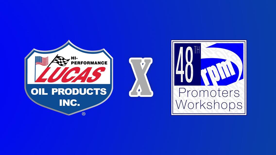 LUCAS OIL PRODUCTS TO PRESENT 45TH ANNUAL AUTO RACING PROMOTER OF THE YEAR (ARPY)