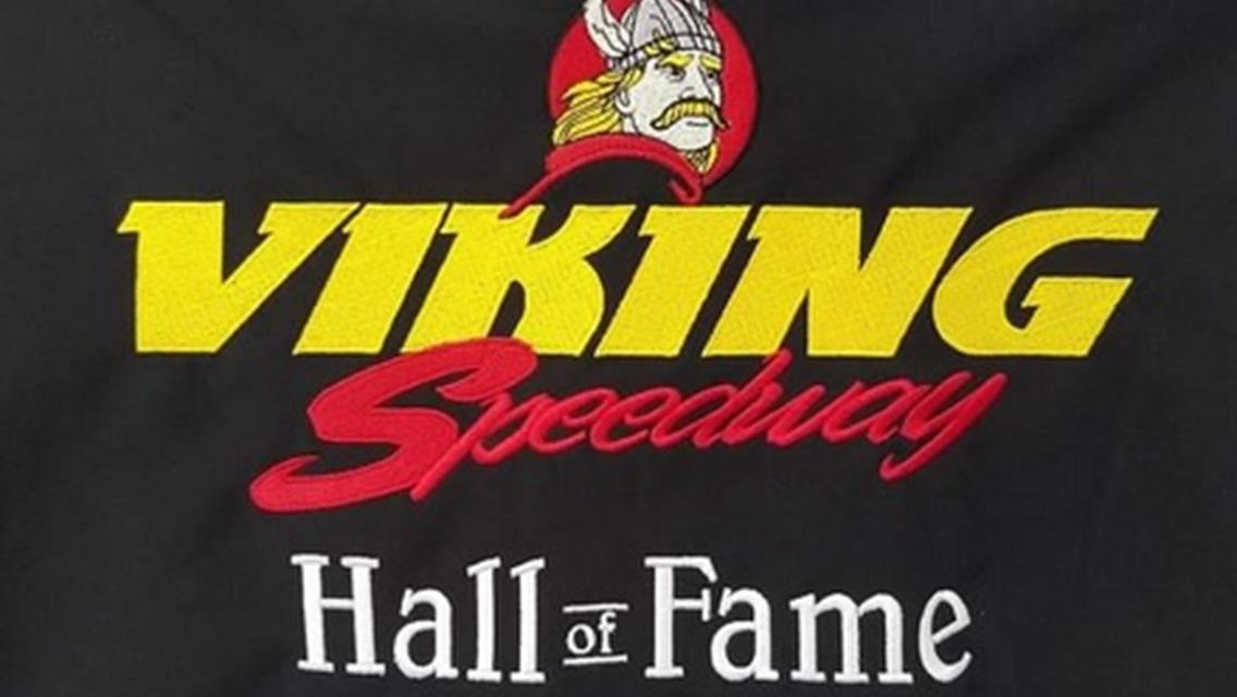 Viking Speedway Hall of Fame night this Saturday!