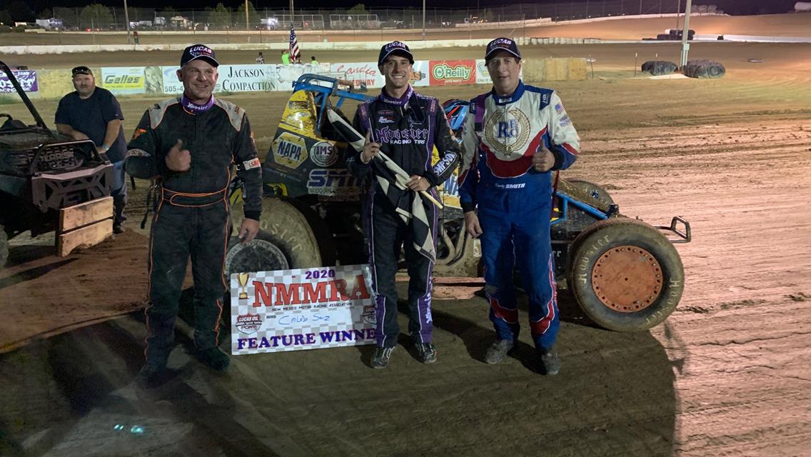 Caleb Saiz Streamlines Sandia Speedway in POWRi NMMRA Season Opener