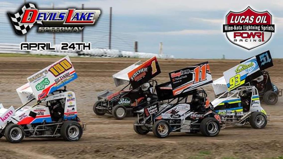 Devils Lake Speedway Hosts POWRi MKLS for Non-Points Season Send-Off