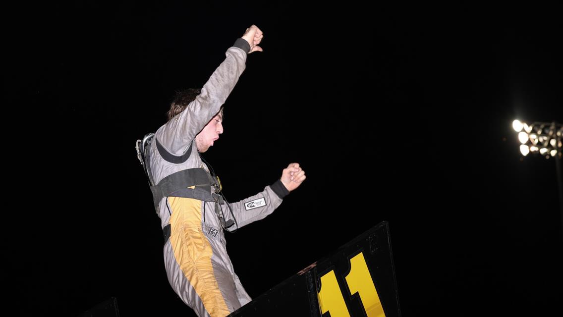 Colton Fisher Ends Frustration with Sprint Invaders Win at Lee County!