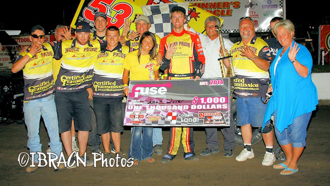 Dover Delivers Fourth Consecutive Victory During Visit to I-80 Speedway