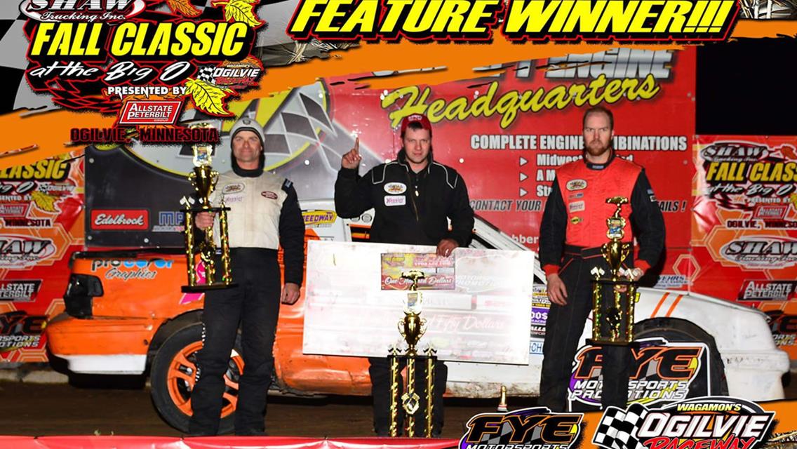 Justin Vogel, Jeremy Nelson, Jake Redetzke, Dave Cain, Dave Mass, Keith Thell, Michael Blevens and Joe Martin Earn Fall Classic Victories