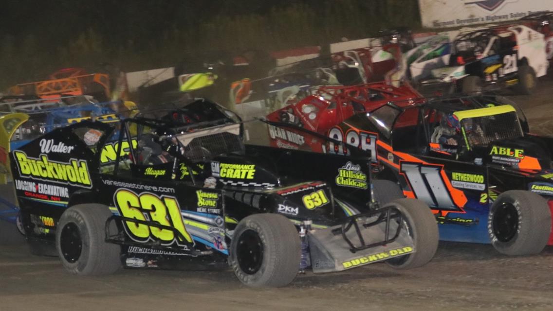 Josh Sunn gets first win of season in DIRTcar Sabil &amp; Sons Sportsman Modifieds Thomas Placey overall winner in the DIRTcar Wells River Chevrolet Sport