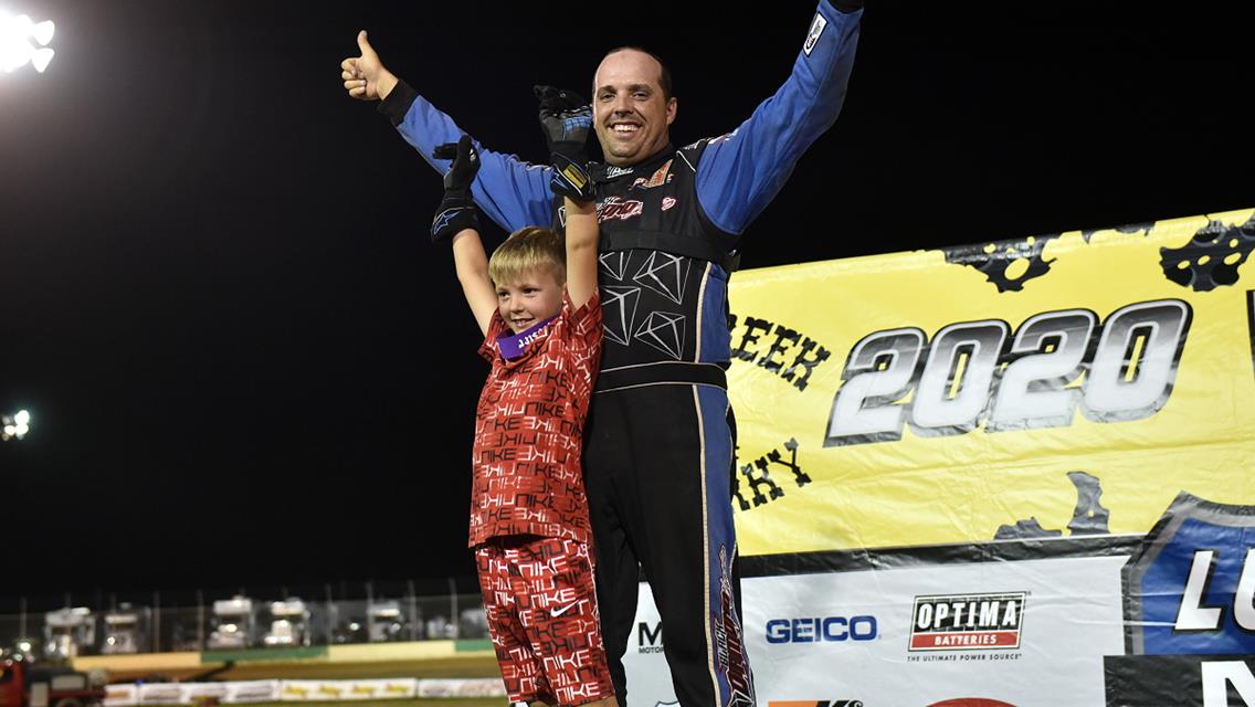 Stovall shows the way in MLRA at Outlaw Motor Speedway