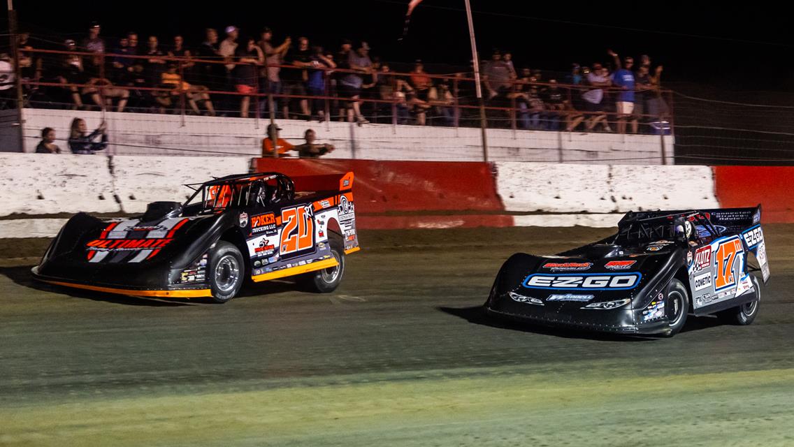 Batesville Motor Speedway (Locust Grove, AR) – Lucas Oil Late Model Dirt Series – Topless 100 – August 16th-17th, 2024. (Heath Lawson Photo)