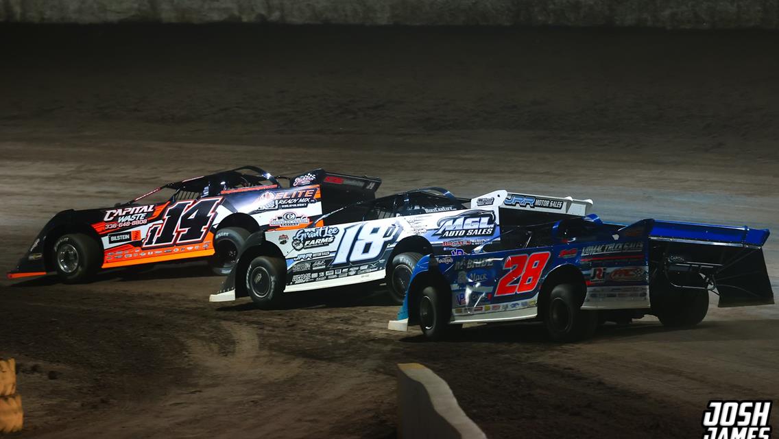 Volusia Speedway Park (De Leon Springs, FL) – World of Outlaw Late Model Series – DIRTcar Nationals – February 10th-15th, 2025. (Josh James Artwork)